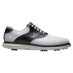 Men's Traditions Saddle Spiked Golf Shoe – White/Camo